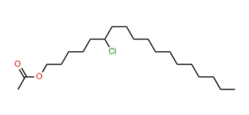 6-Chlorooctadecyl acetate